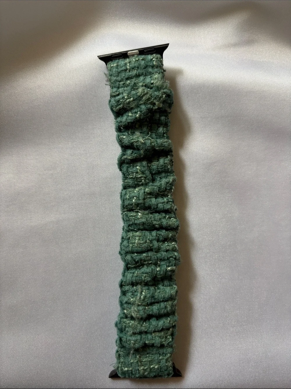 Andi Green Woven Apple Watch Band